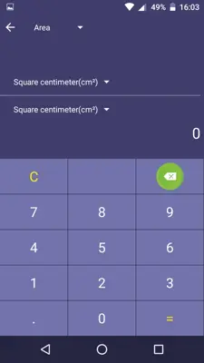 Calculator android App screenshot 3